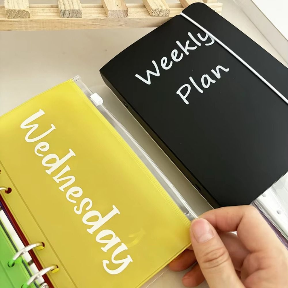 Planner Weekly Budget - Planner A 6 Size Loose Leaf