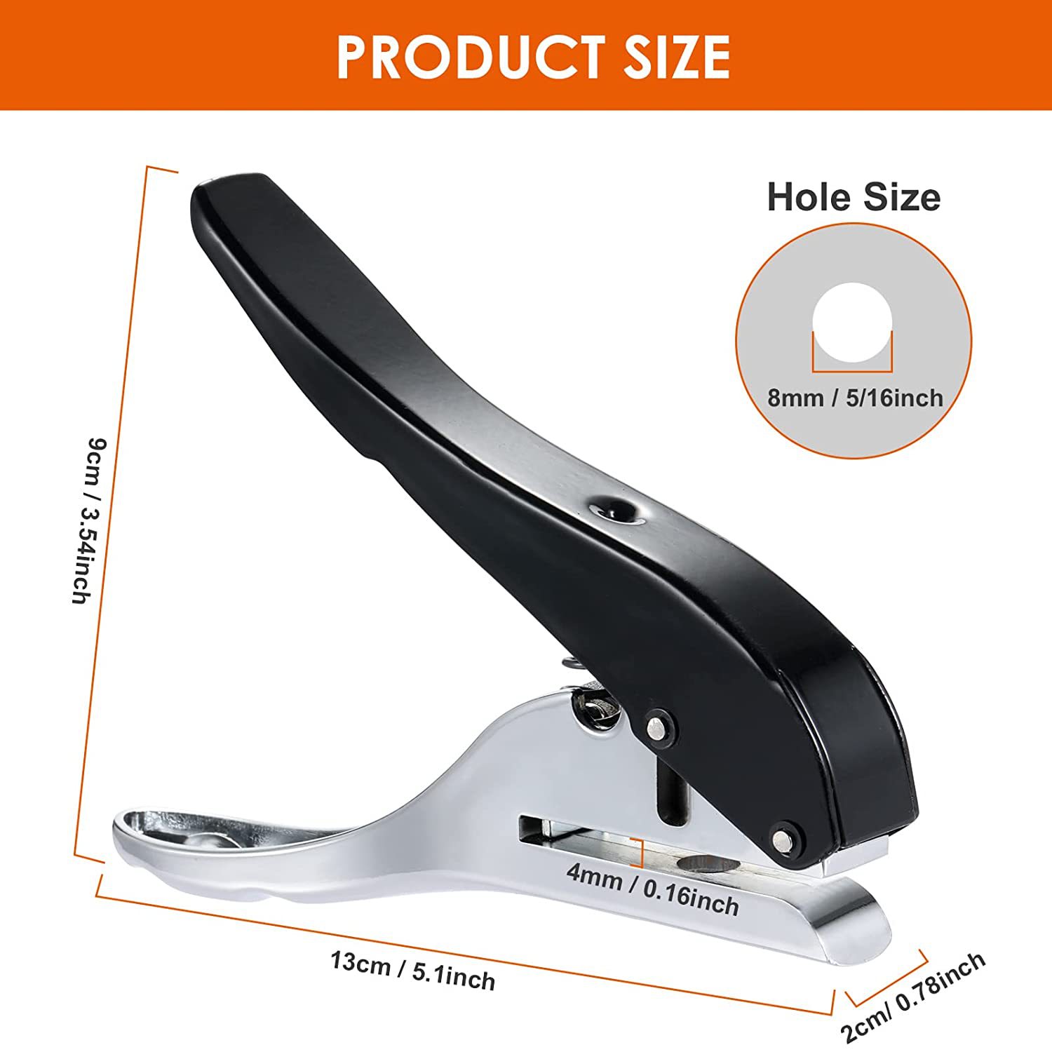 Hole Punch 3/8 Inch-8/10mm Sin - огляд і ціна Paper Punch 3 Hole