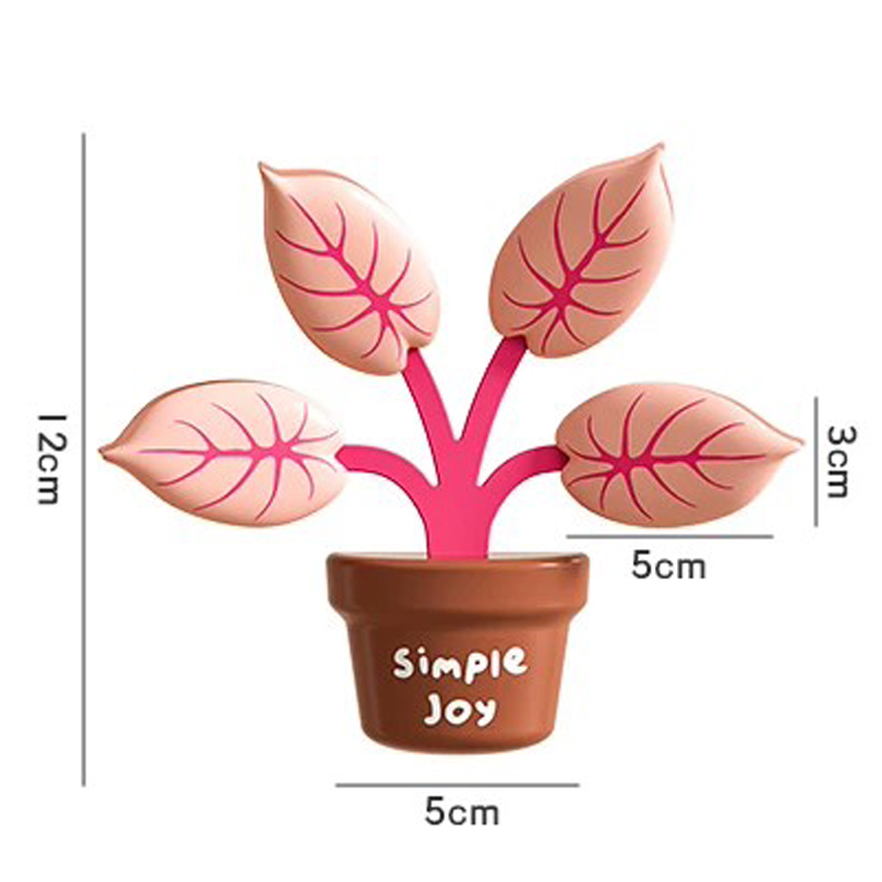 Cute Potted Plant Desk Clip 2  - огляд і ціна Paperclip Magnetic Set