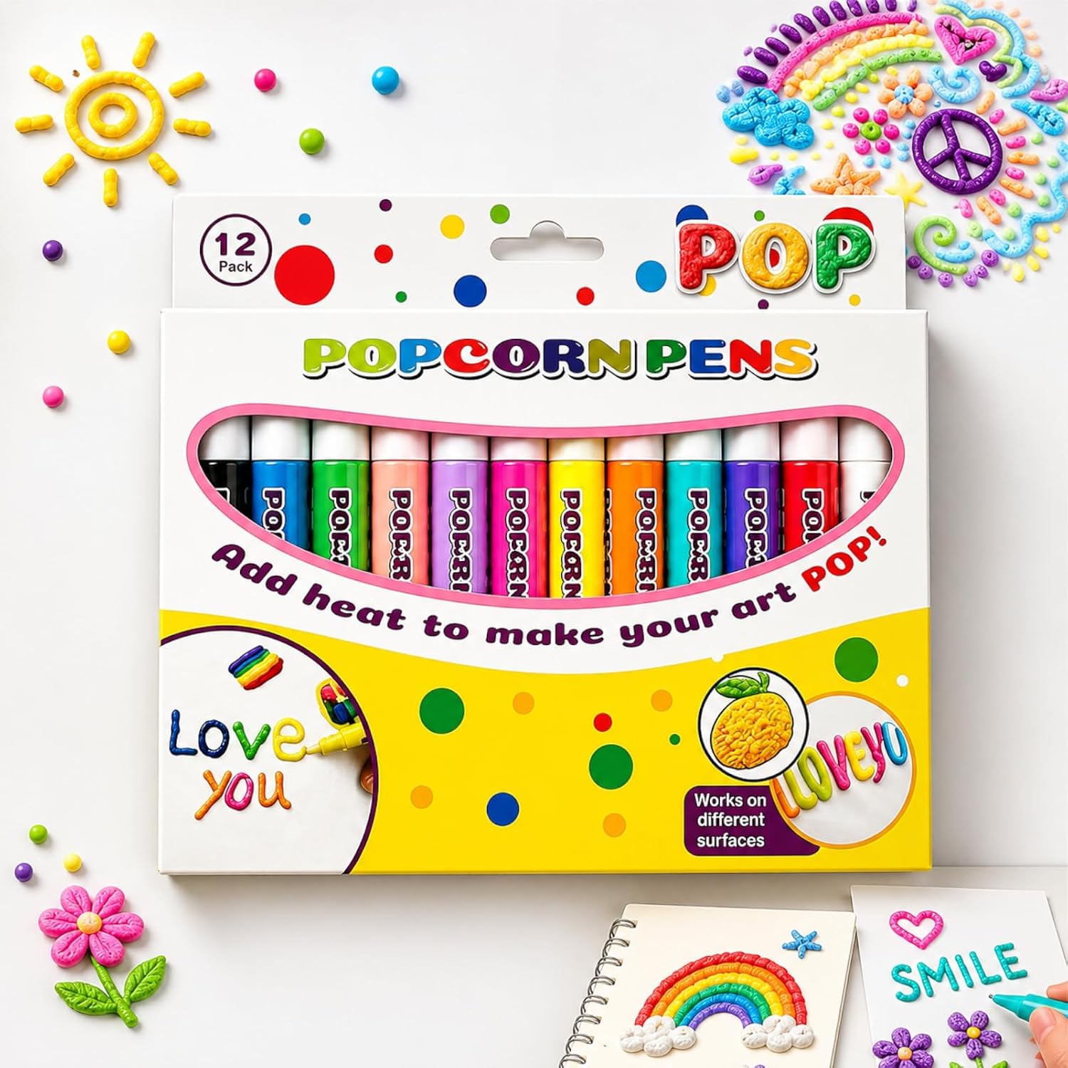 Magic Puffy Popcorn Pens 3D Pu - огляд і ціна Copic Marker Sketch