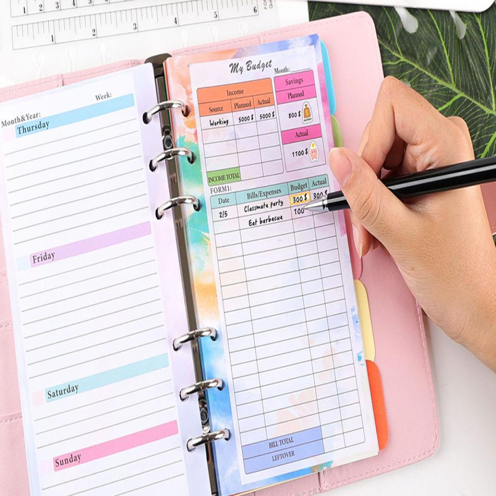 A6 Budget Planner Refill Kit 8 - огляд і ціна Planner Weekly Budget
