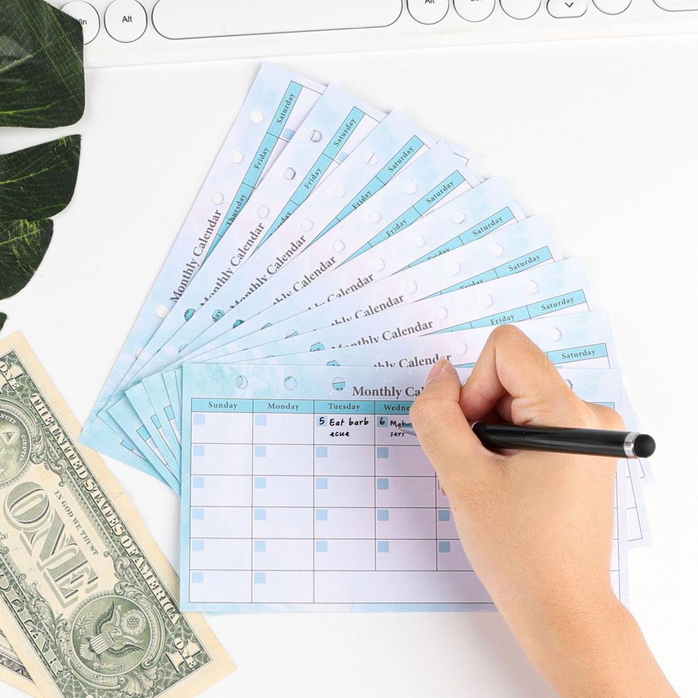 A6 Budget Planner Refill Kit 8 - огляд і ціна Planner Weekly Budget