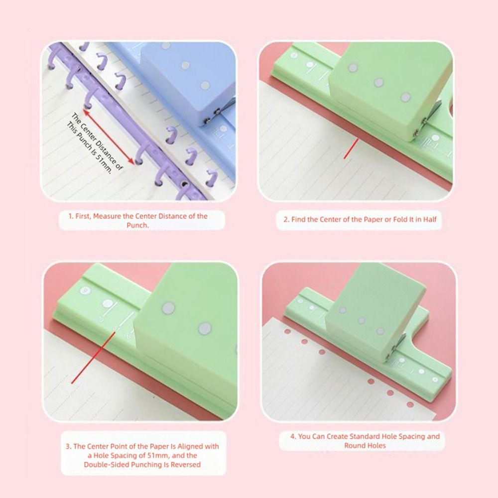 3/5-Hole Hole Punching Machine - огляд і ціна Paper Punch 3 Hole