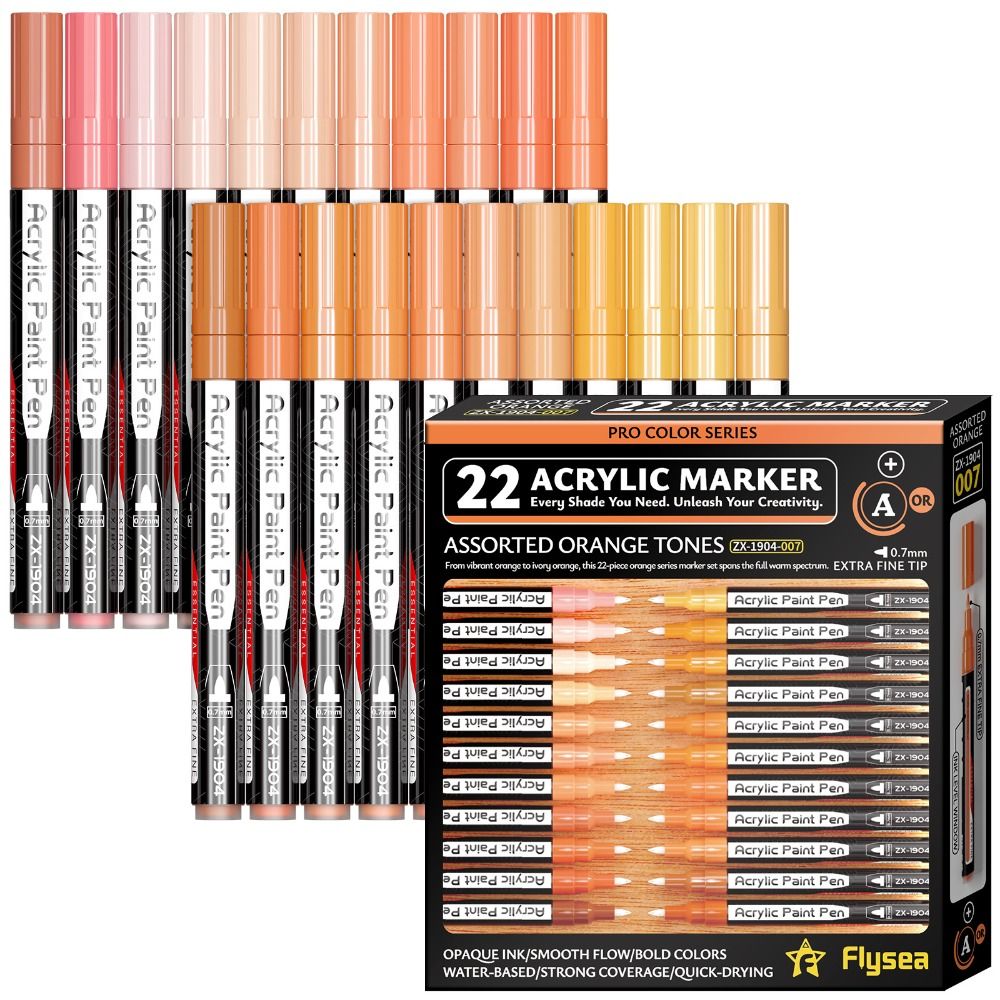 22pcs 0.7mm Extra Fine Tip Acr - огляд і ціна Copic Marker Classic