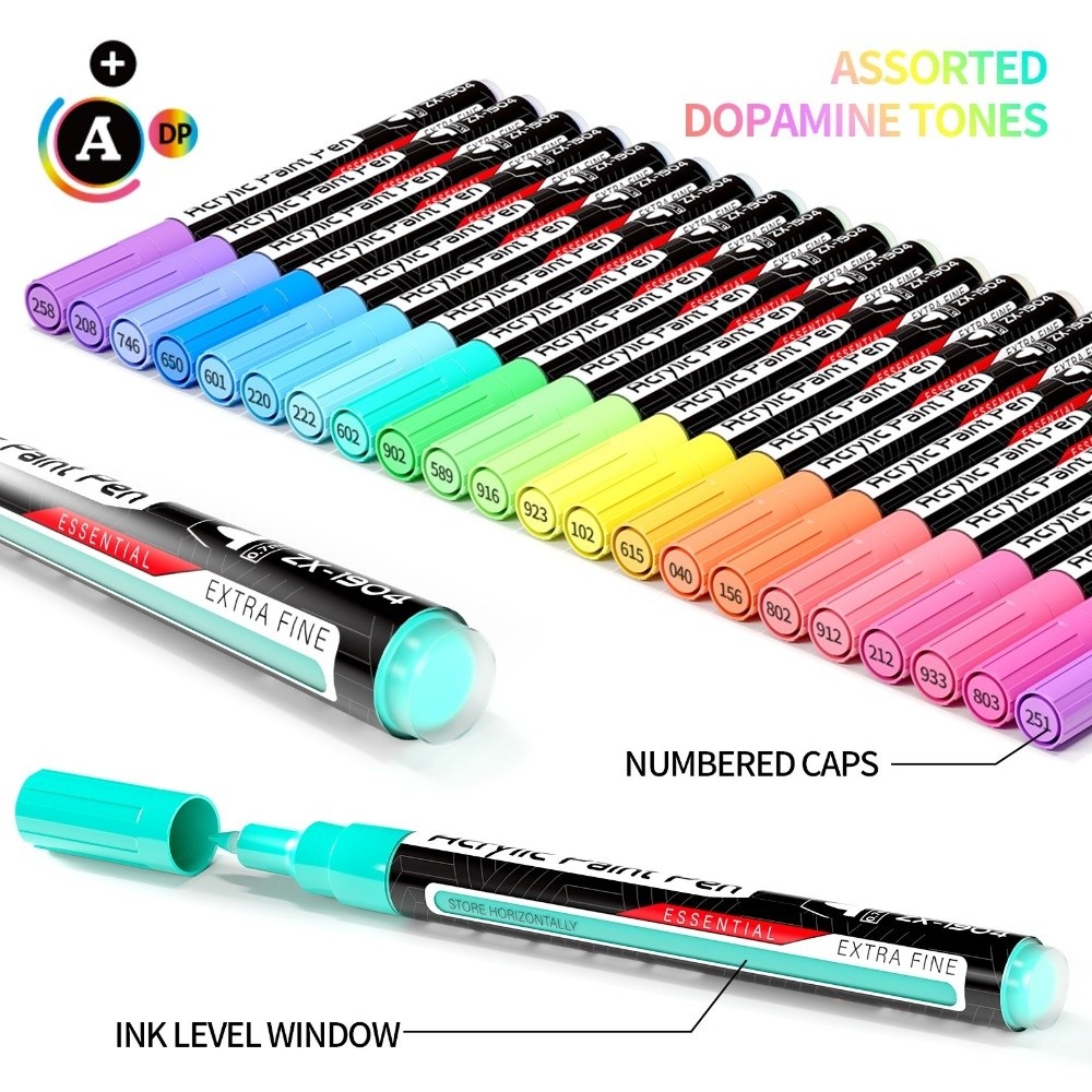 22pcs 0.7mm Extra Fine Tip Acr - огляд і ціна Copic Marker Classic