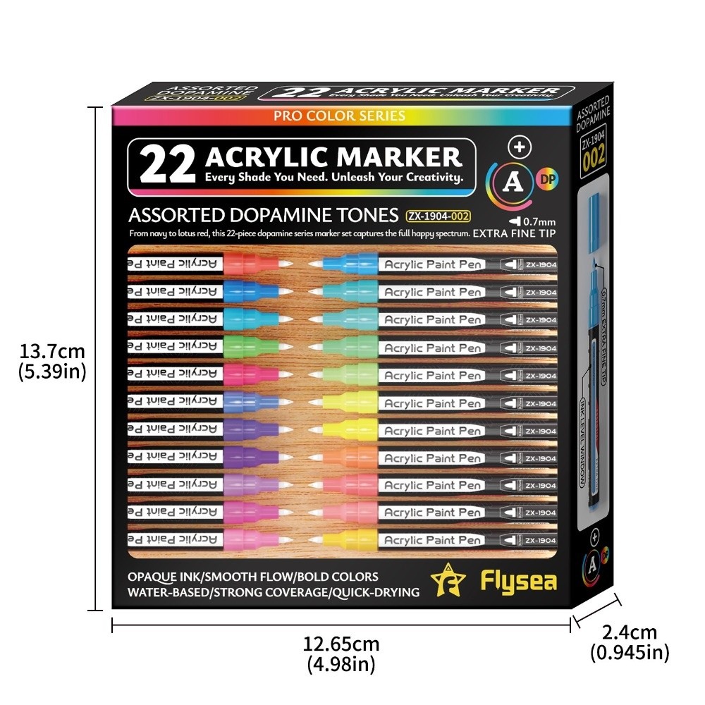 22pcs 0.7mm Extra Fine Tip Acr - огляд і ціна Copic Marker Classic