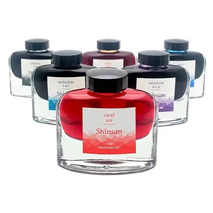 SHINSAN 20 Colors Pen  Ink Non - огляд і ціна Calligraphy Ink Bottle